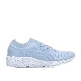 Optimale Dämpfung ASICS Damen Gel-Kayano Trainer Knit Sneaker, Blau hellblau/weiß, 37 EU