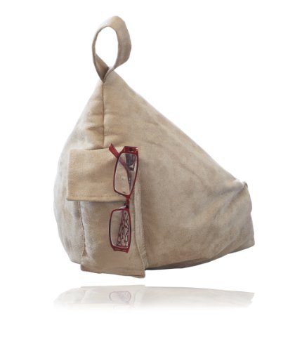Book Seat 9346017000024 Lesesack/Buchstütze/Buchkissen/Tablet PC halter/Reisekissen mit Tasche, blau - 15