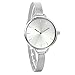 Price comparison product image Avaner Luxury Women Quartz Ultra Thin Dress Wrist Watch Stainless Steel Mesh Milanese Strap (Silver)