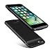 Produktbild ICHECKEY Ultradünne 3000mAh Akku-Hülle für iPhone 7/iPhone 8 Battery Case Lightning Audio Ausgabe Slim iPhone 6/iPhone 6S Power-Case Handyhülle mit Zusatzakku Extra 100% Akkulaufzeit (Schwarz)