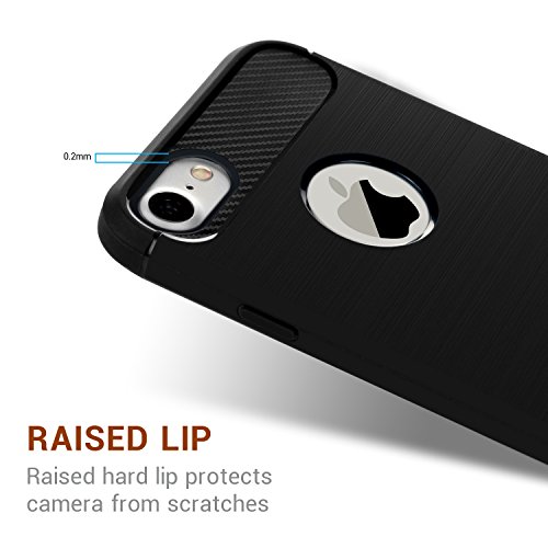 Funda iPhone 7 Turata Case Cover Negro Ultra Fina de TPU Silicona Carcasa Bumper Gel para iPhone 7 4 7 Pulgadas reviews Funda iPhone 7 Turata Case Cover Negro Ultra Fina de TPU Silicona Carcasa Bumper Gel para iPhone 7 4 7 Pulgadas