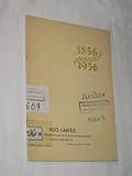  1856 - 1956. 100 Jahre Evangelische Kirchengemeinde Essen-Borbeck am 5. August 1956