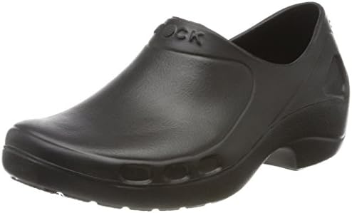 WOCKEVERLITE Closed, Closed Work Clogs for Men and Women, Lightweight Nursing Shoes with Upper Liquid Protection Black