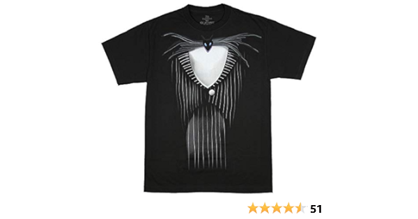 jack skellington tuxedo shirt