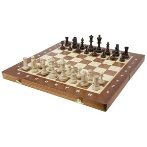 Wegiel 042 – Ajedrez Tournament No 5 para Competición con Piezas, 48 x 44 x 5 cm