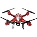 Produktbild MADONGDONG S30 WiFi FPV Drohne mit 720P Weitwinkel HD Kamera RC Quadcopter mit Höhe halten, Schwerkraft-Sensor-Funktion, Easy Fly für Anfänger, kompatibel(Red)