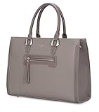 DESIGN & VERWENDUNG: Große feste Henkeltasche mit Fronttasche und viele Taschen. Large Tote Handtasche, praktische Top Griff Shopper, perfekt für den täglichen Gebrauch: Schule, Büro, Business, Arbeit, City, Schulsachen.