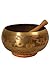Produktbild Singing Bowl, Decorated, 7 3/4", Buddha