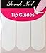 Accmart(TM) 48Pcs French Manicure Nail Guides Stickers Tips Nail Art Line Guides(Pack of 10)