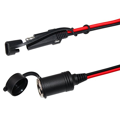 kuncan 6 FT SAE    Adaptateur femelle prise allume-cigare 12-24 V Chargeur de batterie d alimentation  arr  t rapide