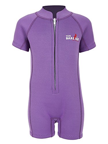 Two Bare Feet Classic Baby Wetsuit - Neoprene Swimsuit Ages 0 - 48 months (M (18-24 months), Lilac)