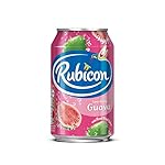 Rubicon Sparkling Guava Juice Drink Cans, 330ml - Pack of 24