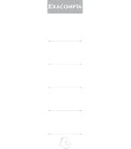 Classeur Cuir DOHE 2 Anneaux 25 Mm – Format Paysage Feuillet, Dos Large, Finition Premium Plastifiée