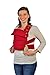 Marsupi Compact Front and Hip Baby Carrier Ruby Red