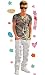 Produktbild 15 tlg. Set: XXL Wandtattoo / Sticker - 1,35 m Justin Bieber Sänger Schauspieler Musiker - Wandsticker Aufkleber