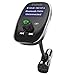 Produktbild Yuanline Bluetooth FM Transmitter, Autoladegerät mit 2 USB-Ports und Freisprechmikrofon, Auto-Bluetooth-Adapter mit 1,44 Zoll LED-Bildschirm 360 Grad für iOS- und Android-Geräte