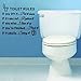 Produktbild Stickers TAOtTAO DIY WC Regeln Bad WC Wandaufkleber Vinyl Kunst Aufkleber Dekoration