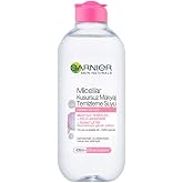 Garnier Micellar Makyaj Temizleme Suyu 400ML, 24 Saat Nemlendirme, Hassas Ciltler i&ccedil;in