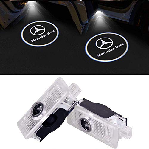 LIKECAR 2pcs LED Entrance Lights Laser Welcome Door Projector