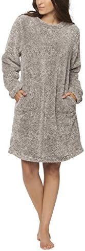 maluuna - Ladies Fleece Dress, Cosy Dress, Fleece Pullover, Lounge Dress, Nightie, Homewear Dress, Fleece Dress, Long Shirt, Oversize Shirt, Oversize Pullover