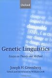 Image de Genetic Linguistics: Essays on Theory and Method