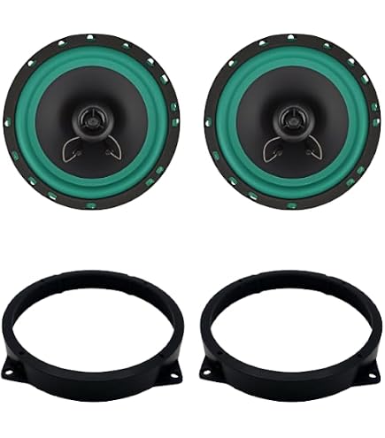Altoparlanti Coassiali Hertz LINEA UNO X165 165mm (220W) + Supporti Per FIAT Panda Dal 2012 Anteriore | Sostituzione Altoparlanti Originali