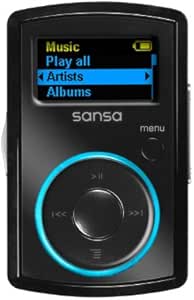 Sandisk Sansa Clip MP3-Player 8 GB mit integriertem FM-Tuner schwarz