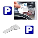 CAR WINDSCREEN PARKING TICKET HOLDER CLIP (Office Product)