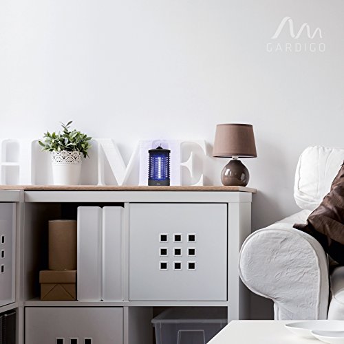 Gardigo Insektenvernichter mit UV-Licht, Insektenschutz für 25 m², Mückenschutz tötet Mücken und Insekten - 5