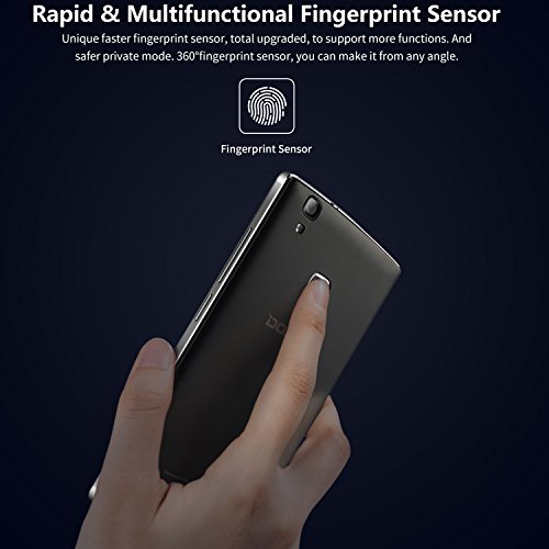 Cellulari in Offerta, DOOGEE X5 Max Pro Smartphone Android 6.0-4G 5.0 Pollici HD IPS Display Telefonia Mobile - 4000mAh Cellulare con 16GB ROM 2GB RAM - 8.0MP Fotocamera Digitale e Impronta