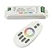 Price comparison product image Tesfish DC12-24V 18A RF 2.4Ghz 4 Zones LED Wireless Touch Remote Controller Dimmer RGB 5050 3528 LED Strip Lights