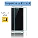 M.G.R.J - Lenovo Vibe X3 (2 - Pack) Tempered Glass Screen Protector With 2.5D Round Edge, Crystal Clear & Alcohol Prep Pad RS.180.00