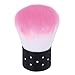 Elite99 Convenient Colourful Nail Remover Brush for Acrylic & UV Gel Polish Nail Art Decor Dust Powder Cleaner or Cosmetic Face Brush Make-up Manicure Foundation Pink