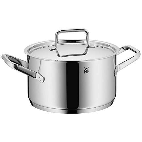 WMF Topf-Set 5-teilig Bratentopf Fleischtopf Stielkasserolle Dimension Hohlgriffe Schüttrand Metalldeckel Cromargan Edelstahl rostfrei poliert induktionsgeeignet spülmaschinengeeignet - 2