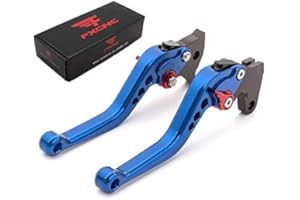 FXCNC RACING Moto réglable Leviers d'embrayage frein pour YFM700 Raptor 700 R 2008-2019, YFZ450 YFZ450R 2008-2018, YFM250 Raptor 2008-2010