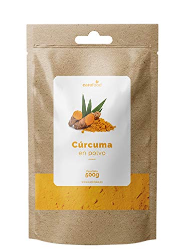 Cúrcuma en polvo 100% orgánica 500gr carefood