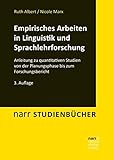 Image de Empirisches Arbeiten in Linguistik und Sprachlehrforschung: Anleitung zu quantitativen Studien von d