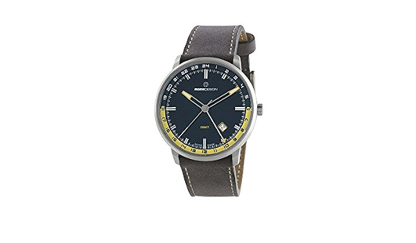 MOMODESIGN ESSENZIALE GMT orologi uomo MD6005SS-32 : Amazon.it: Orologi