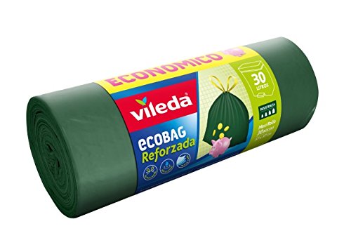 Vileda Ecobag renforcé Maxi Rouleau Sacs Poubelle 30 l 30 Unités