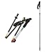Produktbild TOMSHOO 7075 Aluminiumlegierung Verstellbar Teleskopierbare Gehstock Trekking Pole 5 Abschnitt mit externer Ebene sperren