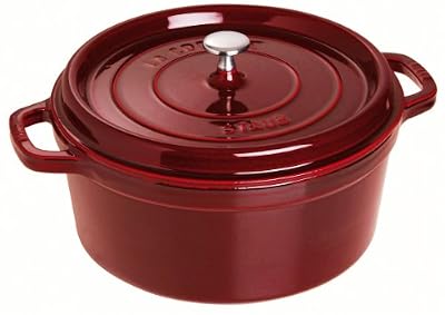 Staub Fonte 1102887 Cocotte Ronde Majolique Grenadine 28 cm