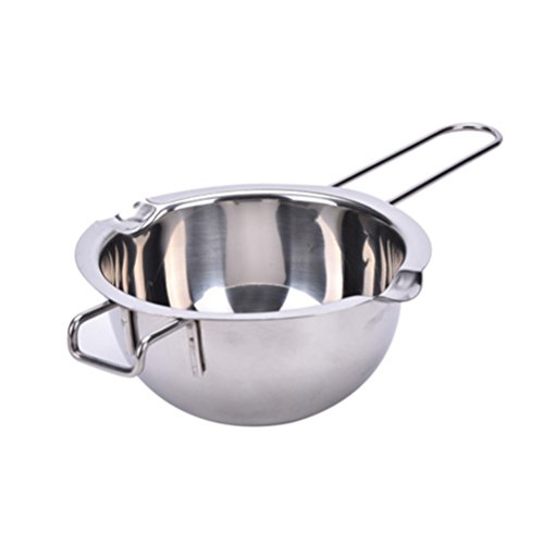 HABI Edelstahl Schokolade Zuckerdose Fondant Zucker Butter Heizung Schmelzschale Topf