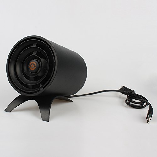 Kraftvoller Geräuscharmer Tragbarer USB Ventilator für Schreibtisch Büro - 3