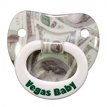 Preisvergleich Produktbild Billy Bob Baby Silikon Schnuller - "Vegas Baby"