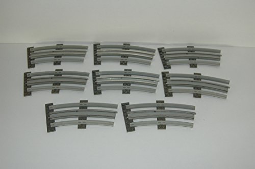 Preisvergleich Produktbild 8 Lego 12V Eisenbahn Train 7851 Gebogene Schiene Stromleitend Track