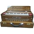MAYA MUSICALS 3.75 Octave 9 Scale Changer (with Coupler) Box Harmonium with 3 set of Reeds