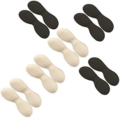 DenadaDance Heel Grips Shoe Pads - 6 Pairs of Non-Slip Soft Self-Adhesive Liners for Heel Protection - Prevent Blistering &amp; Foot pain - Enhance Shoe Fit &amp; Comfort