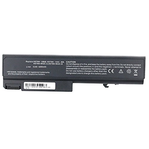 New Extended Replacement Laptop Battery compatible with HP EliteBook 6930p EliteBook 8440p EliteBook 8440w ProBook 6440b ProBook 6445b ProBook 6450b Probook 6455b ProBook 6540b ProBook 6545b ProBook 6550b ProBook 6555b Li-ion 6 Cell 10.8v 5200mAh/56wh 12 month guarantee. - 6
