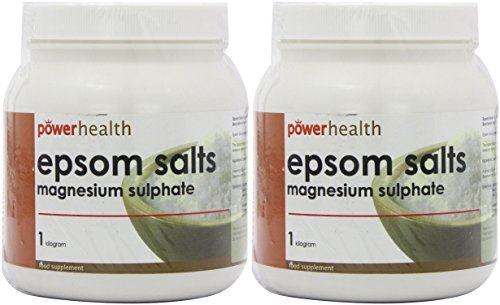 (2 PACK) - Power/H Epsom Salts | 1kg | 2 PACK - SUPER SAVER - SAVE MONEY