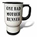 Produktbild statuear One Bad Mother Runner Edelstahl 14-ounce Reise Tasse